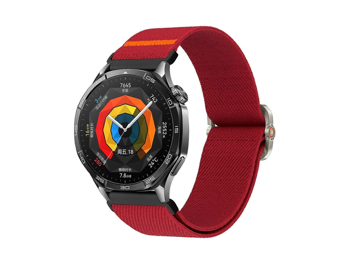 Pulseira Universal De Nylon Elástico Para Relógios Com Sistema Mecânico De Gotejamento.