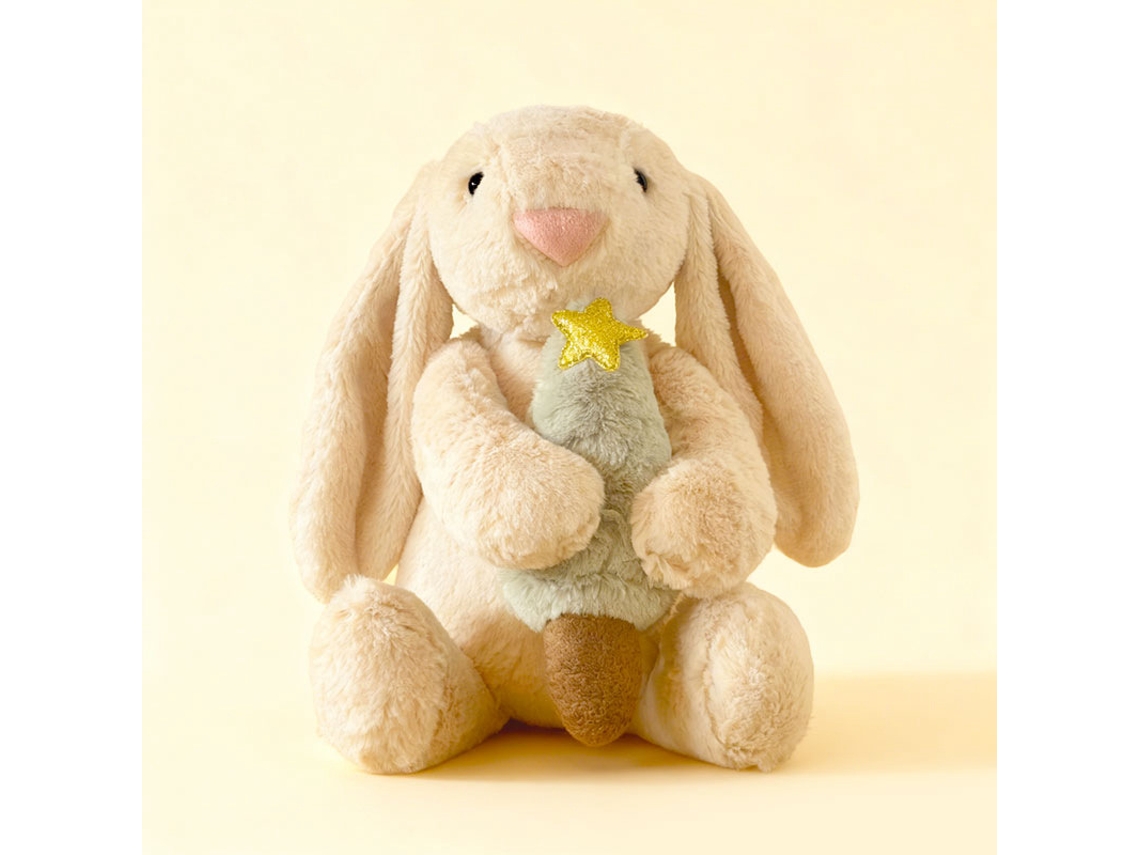 Boneco de Coelho Divertido, Brinquedo de Pelúcia, Enfeite MDUG (30 Cm 0,38 Kg)