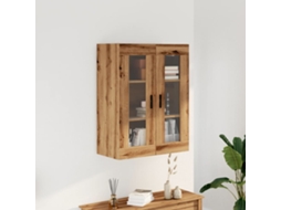 Armario de pared 69,5x34x90 cm Roble Artesano