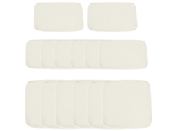 Conjunto de 14 Capas para Almofadas de Jardim TOPBRICO