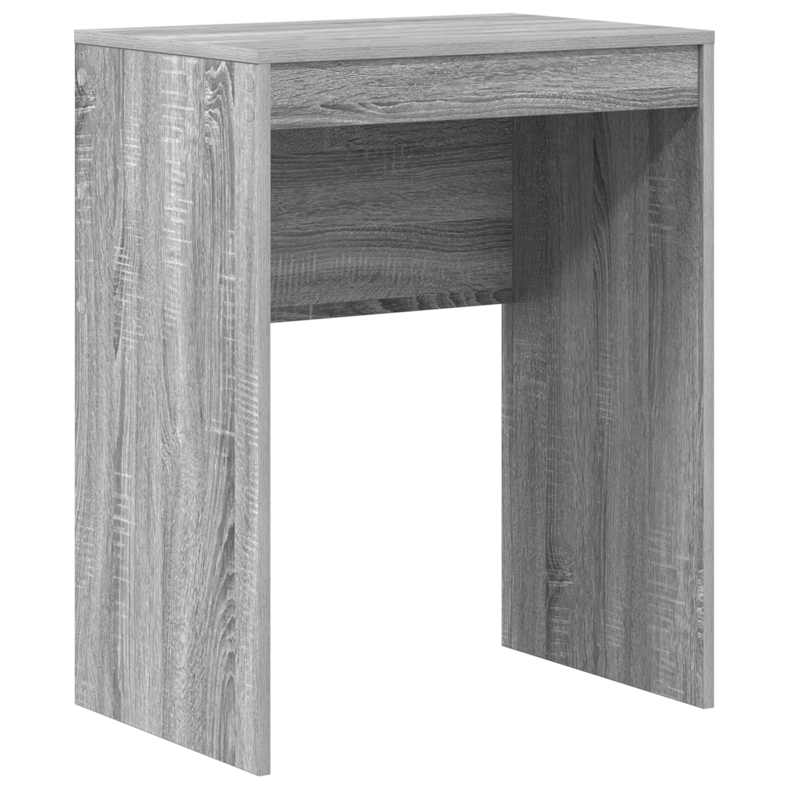 Conjunto 1 Mesa Compacta Vidaxl Cinzento Derivados De Madeira (60 X 40 X 76 Cm)