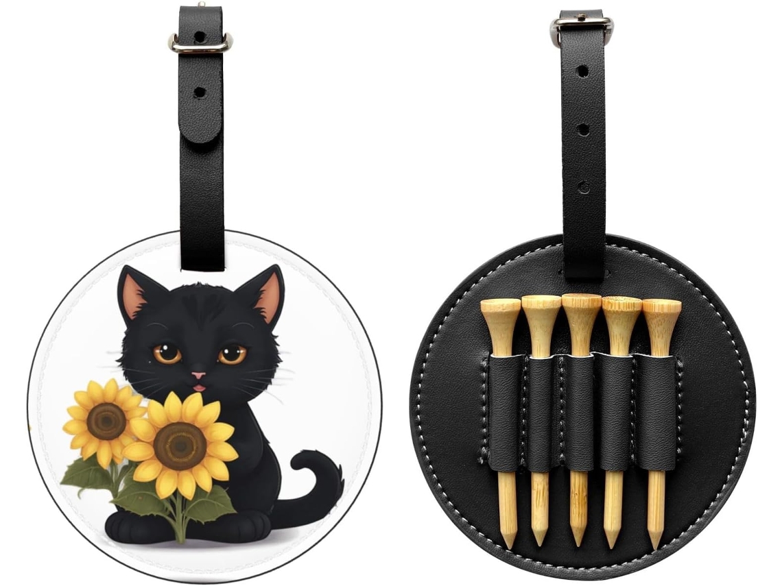 Bolsa para Tees de Golfe Fácil de Transportar e Mais Eficiente para Jogar Golfe.