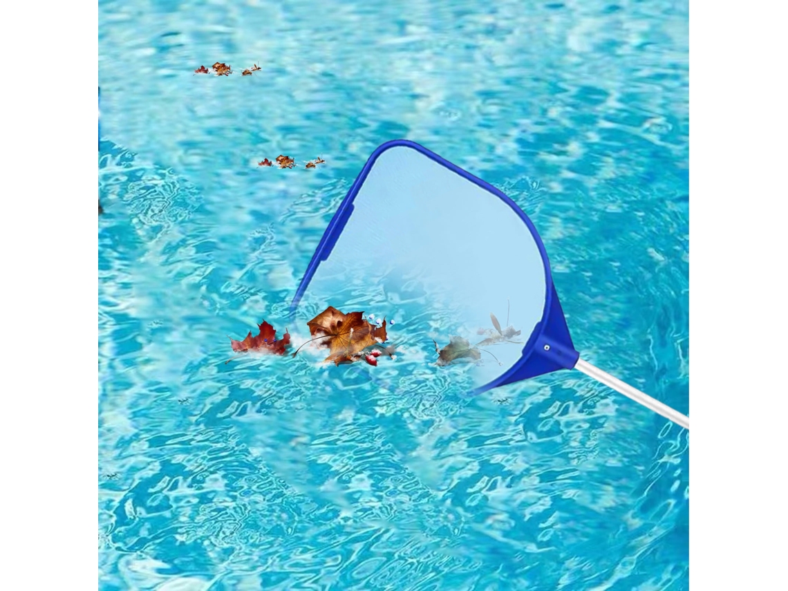 Ancinho profissional para folhas de piscina
