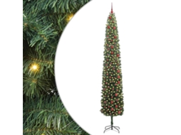 Vidaxl Árvore De Natal Artificial Verde 300 Cm Pvc E Aço E Plástico