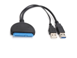 Cabo Adaptador Sata Para Usb 3.0 Para Leitor De Disco Rígido Ssd Hdd De 2,5 Polegadas