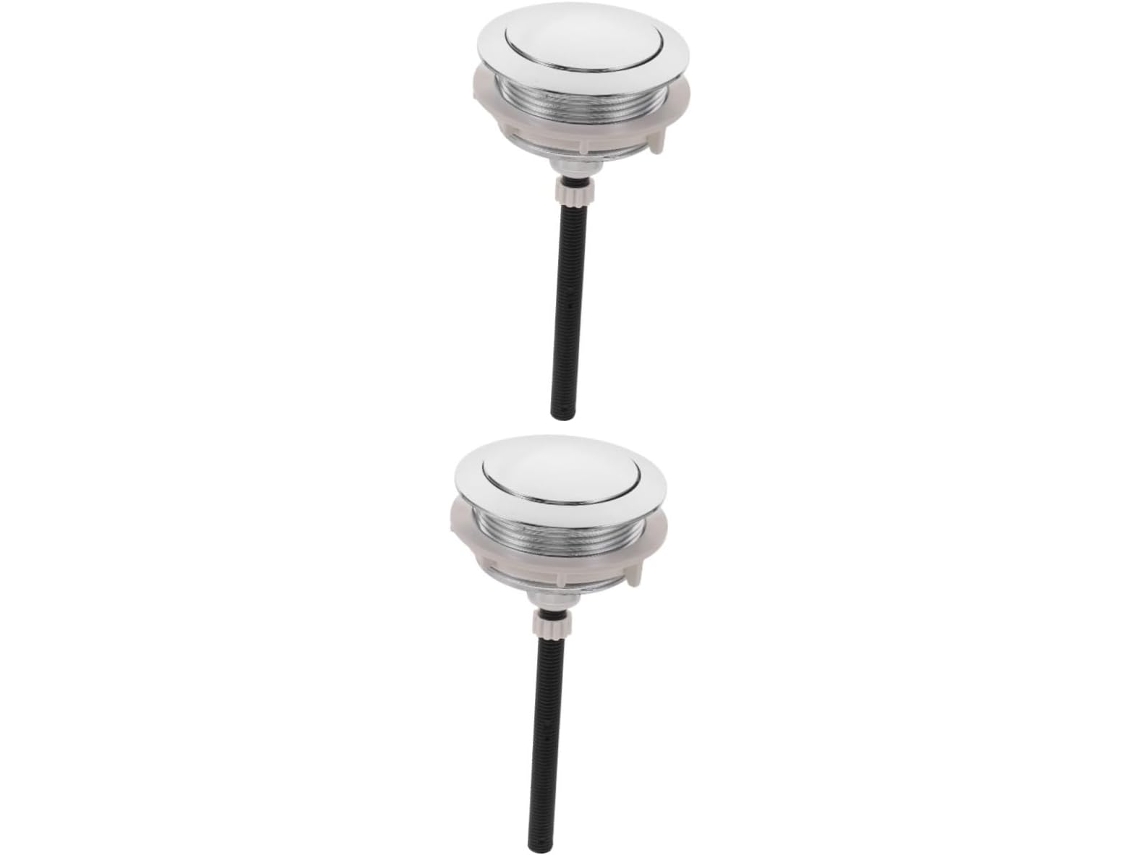 Botão De Descarga Para Vaso Sanitário , Instalação Por Botão De Pressão, Compatível Com A M Gokoco (2 Peças)