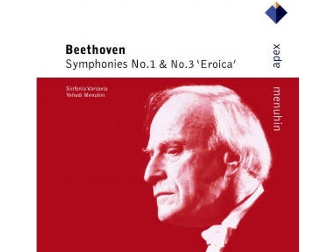 CD Yehudi Menuhin - Symphonies 1 & 3 'Eroica'