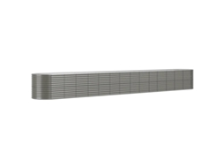 Garden Raised Bed, Garden Raised Beds Vidaxl Cinzeto Aço (620 X 80 X 68 Cm)
