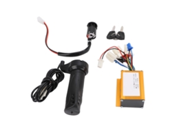 Mali kit Controle de Velocidade com Manopla de Aceleração, Chave de Ignição para Bicicleta Elétrica Triciclo Moto 24v 250w