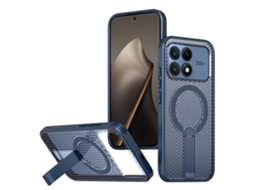 Capa Para Celular Com Design Em Favo De Mel, Suporte Magnético E Proteção Contra Quedas.azul Marinho, Redmi A5 4g 171mm/pococ71