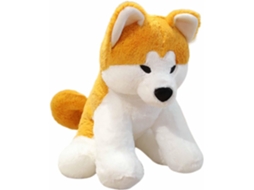 Cachorro De Pelúcia Fofinho, Imitação Akita Inu, Cachorrinho Fofo Em