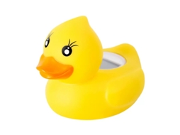 Termómetro Banho Para Bebé Forma Patinho Amarelo Flutuante - Com Função Temporizadoripx7 Amarelo Hexinyigjly