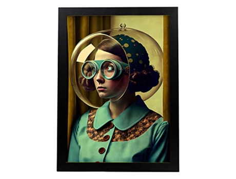 NACNIC Depois De Inspecionar O Surrealismo Cinematográfico Ilustrações E Gravuras De Desenhos Animados Abstratos E Artísticos Para A3 Black Frames