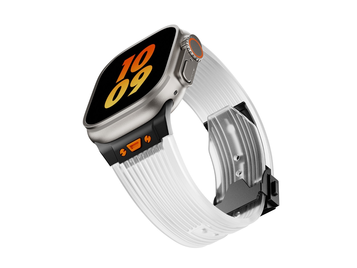 Bracelete para Apple Watch 42/44/45/49mm (translúcido XIAOMOYU