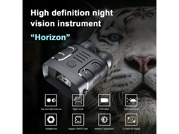 Óculos De Visão Noturna Binóculos De Visão Noturna Infravermelha Digital 1080p Para Adultos Com Zoom Digital 5x Preto Bestvite