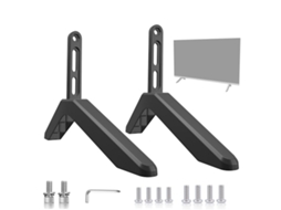 Lurelia Base De Apoio Para Tv Universal Com Parafusos De Fácil Instalação, Base De Mesa Para Tv Para Vizio, Samsung, Lg, Tcl, Hisense