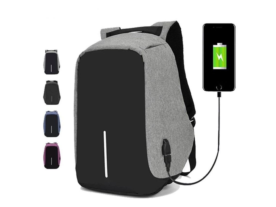 Tressino Mochila, Para Notebook, Mochila Para Notebook De 16 Polegadas, Mochila De Viagem Casual, Com Conector De Carregamento Usb