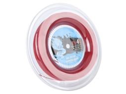Linha De Tênis Poliéster Bobina 200m Ts 4g 1.30mm Durável Para Raquete Controle E Elastici