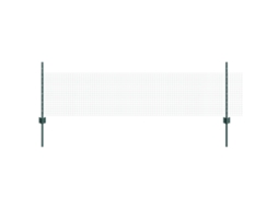 Conjunto 1 Cerca Externa Vidaxl Verde Aço (50 X 0,5 M)
