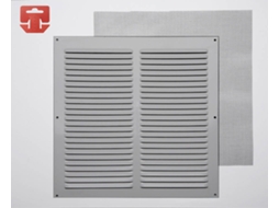 Grelha Anti-Mosquito Aluminio 0.6 Natural FEPRE 300X300Mm (G)