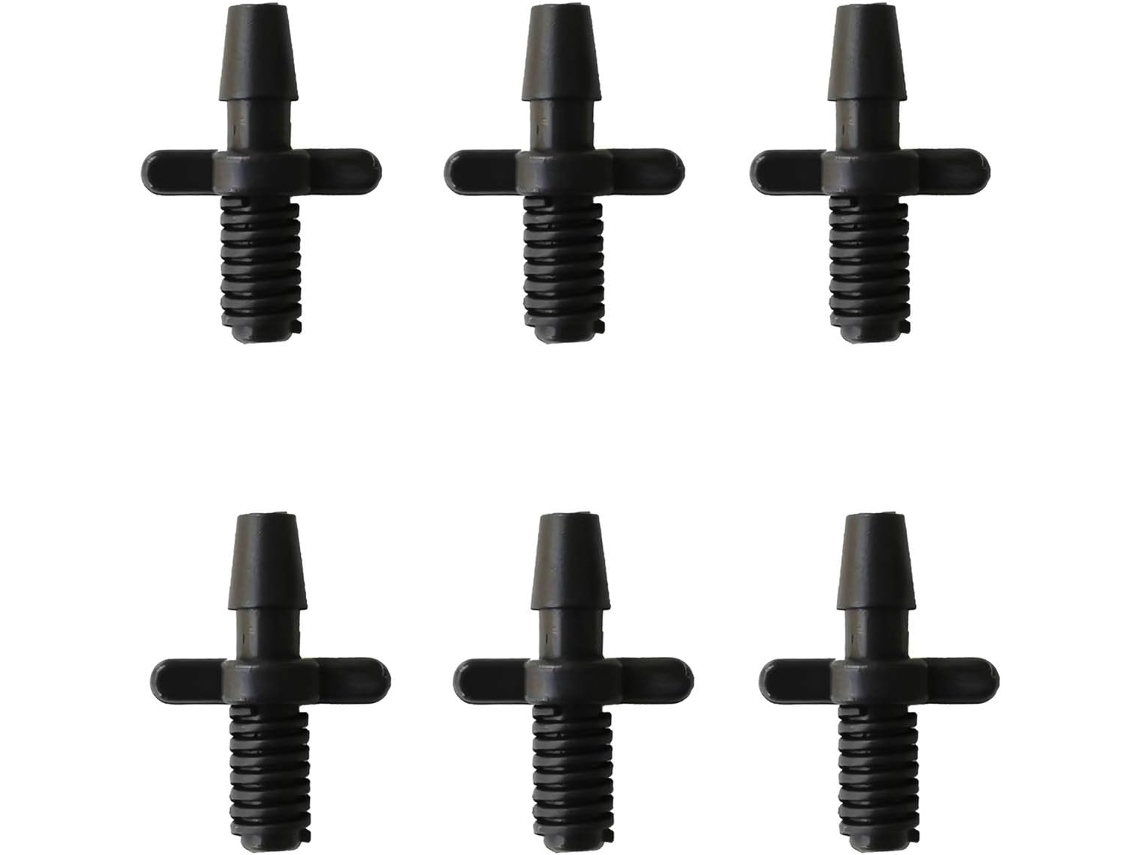 Conjunto de 100 Conectores de Irrigação com Rosca 3/5 mm MARCA