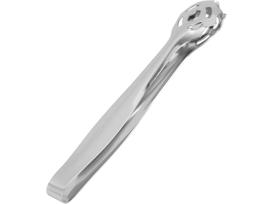 Pinça De Aço Para Servir, Ideal Para Buffets, Bolos E Churrascos Utensílio De Cozinha Antiderrapante Para Saladas