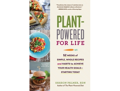 Livro plant-powered for life de palmer, sharon, rd (inglês)