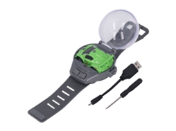 Carro de Controle Remoto Mini 2.4ghz Carregável Pulseira Verde