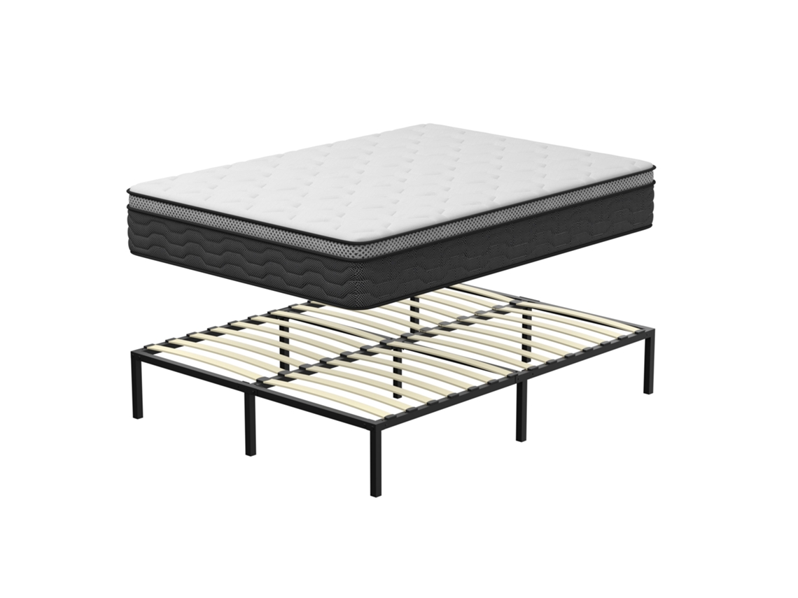 Conjunto de Colchão + Base 140x190 Cm, Espessura 30 Cm DEWINNER