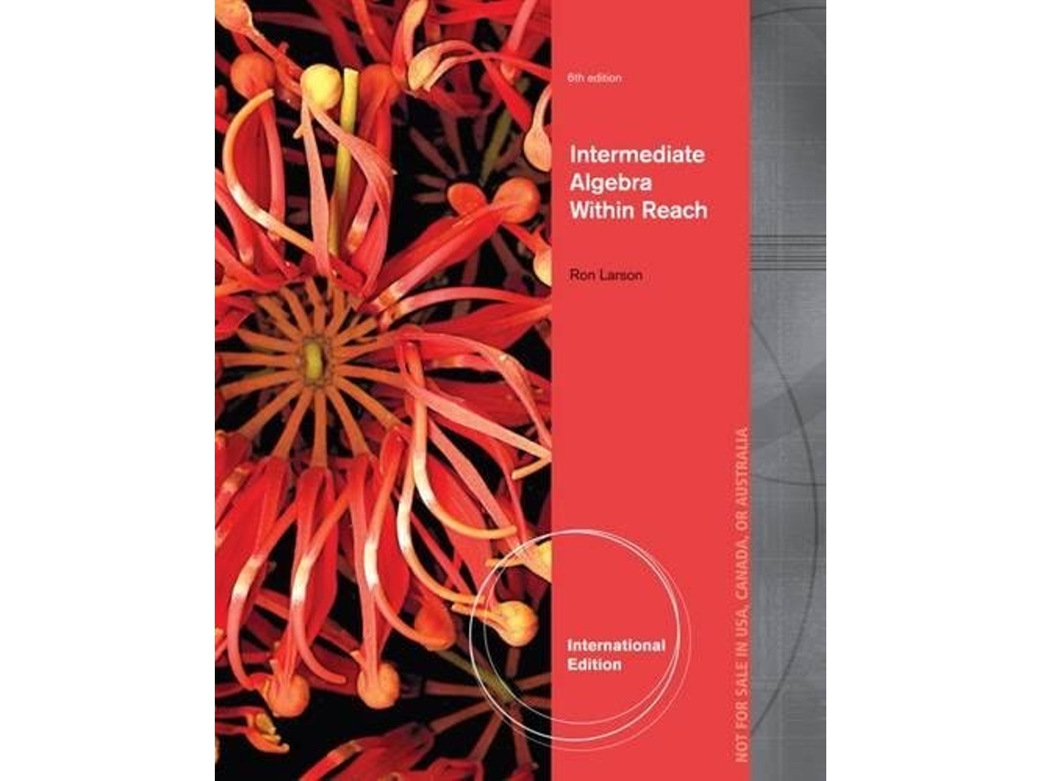 Livro Intermediate Algebra de Ron Larson (Inglês)