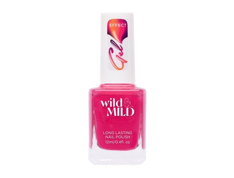 Verniz WILD & MILD de unhas Wild & Mild Gel Effect GE04 Pink NRG 12 ml
