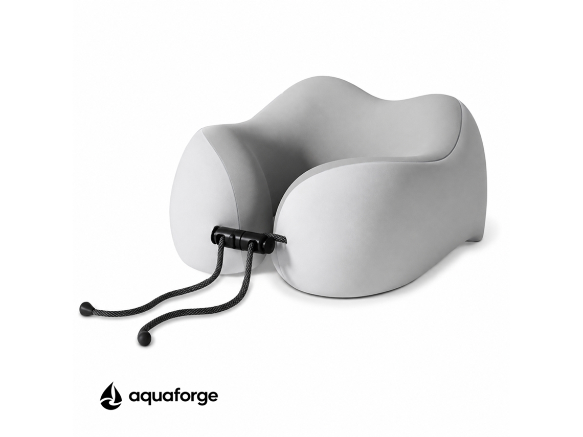 Almofada Cervical Ergonómica Espuma Viscoelástica 25 X 13.5 X 23 Cm
