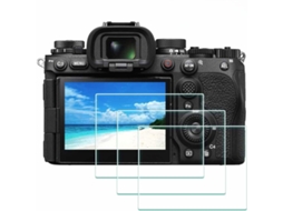 Protetor de Ecrã para Sony A9 Película Protetora de Vidro Temperado 9h para Câmeras CUICH (3 Pack)