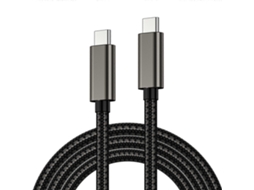 Lurelia Cabo Usb-c Bilateral, 100 W, 20 Gbps, 5m, Carregamento Rápido, Telemóveis