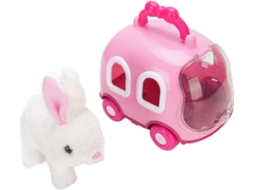 Coelho De Brinquedo Eletrônico, Pelúcia Elétrico, Simulado Para