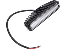 Barra De Luz Led Vermelha Compacta De 30 W Em Plástico Para Iluminação De Segurança.