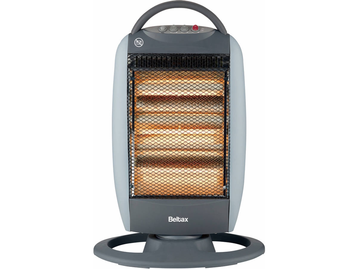 Aquecedor Halogeneo BELTAX BHH2030 (1200W - Cinzento)
