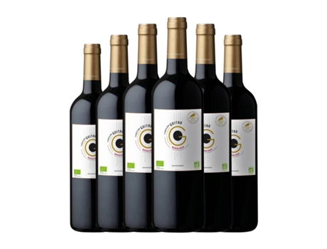 Vinho LES COTEAUX D'ALBRET Les Coteaux d'Albret. Château Guitar Merlot Bordeaux (0.75 L - 6 Unidades)
