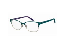Armação de óculos de grau Under Armour UA-5054-G-ZI9F315 para mulheres (verde - metal - Ø 53 mm)