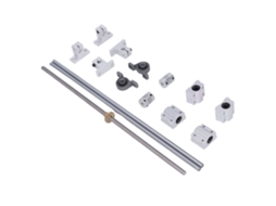 Kit De Acoplamiento De Tuerca T8 Ejes Ópticos Horizontales 450mm Rail Dual 8mm Conjunto De Movimiento Lineal