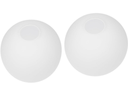 Conjunto De 2 Abajures De Vidro Fosco Para Decoração De Lâmpadas Conjunto De 2 Abajures De Vidro Fosco Para Decoração De Lâmpadas Gokoco