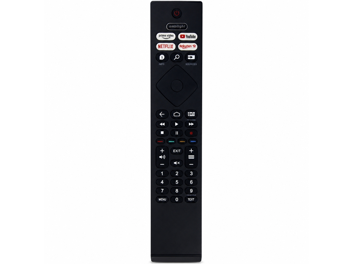 Comando À Distância Para Tv Compatível Com Philips Brc0984501/01 Rm-l1760_zhd