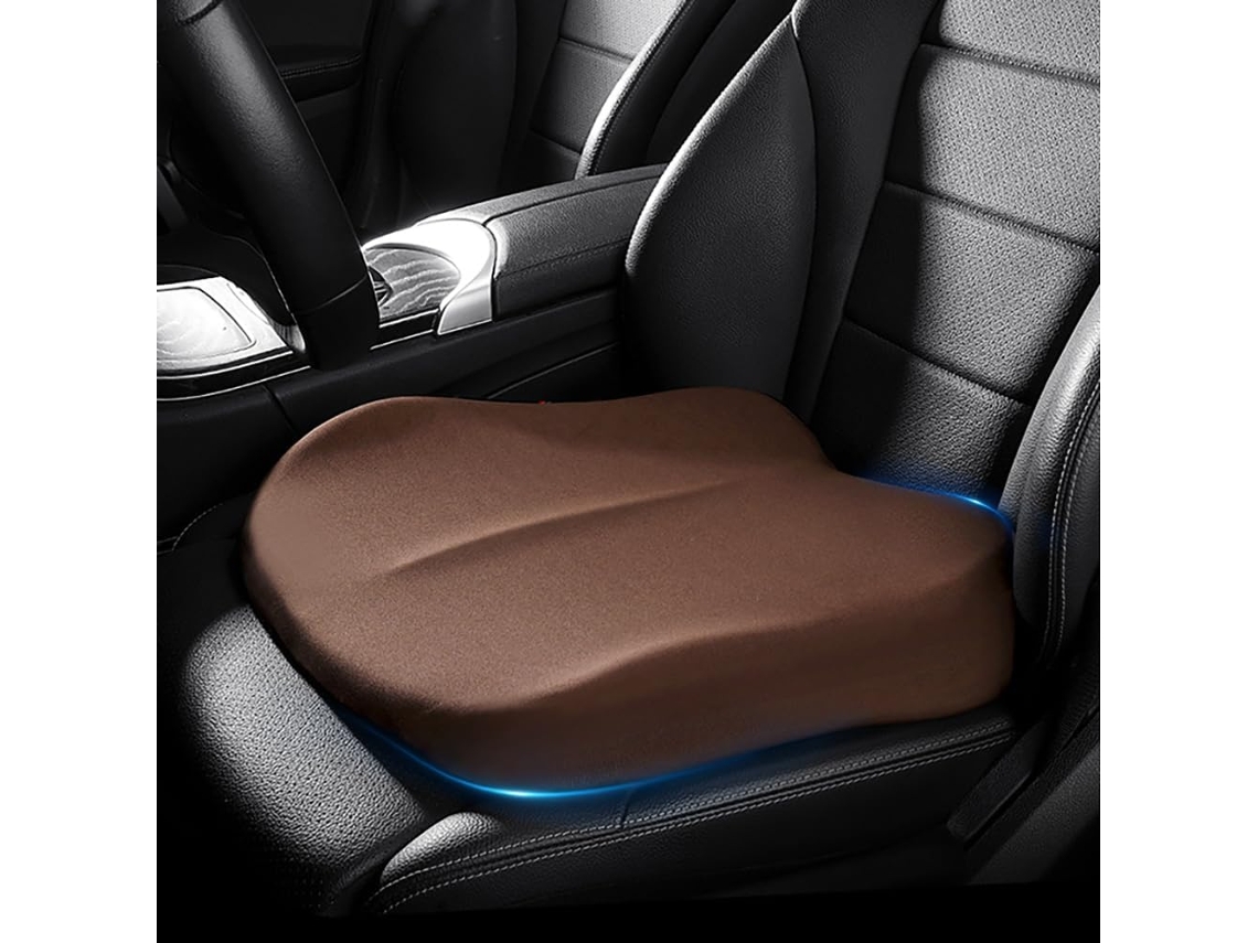 Almofada Ergonômica Ortopédica Para O Cóccix Do Motorista, Espuma Viscoelástica Confortável, Almofada Elevatória Para