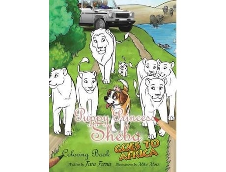 Livro Puppy Princess Sheba Goes To Africa De Fatu Forna (inglês)