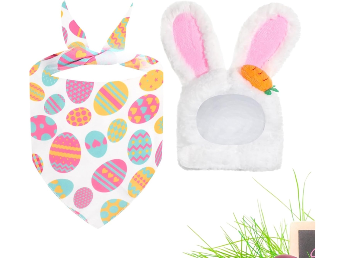 Roupa para Ganso, Traje de Primavera para a Páscoa e Decoração de Jardim, Kit Sazonal de Ganso para Estátua, 58 Cm, CHABERLU