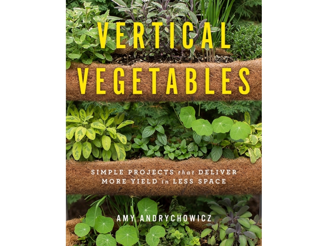 Livro Vertical Vegetables de Amy Andrychowicz (Inglês)