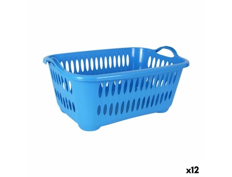 Cesto da Roupa Tontarelli Cover line Azul 62,5 x 44,5 x 27,5 cm (12 Unidades)