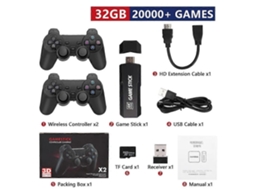 Console De Videogame Portátil Gd10 Com Controles Sem Fio, 4k Hd, Tv, Retrô, 50 Emuladores, Mais De 40.000 Jogos De Tv. Ly Ebike