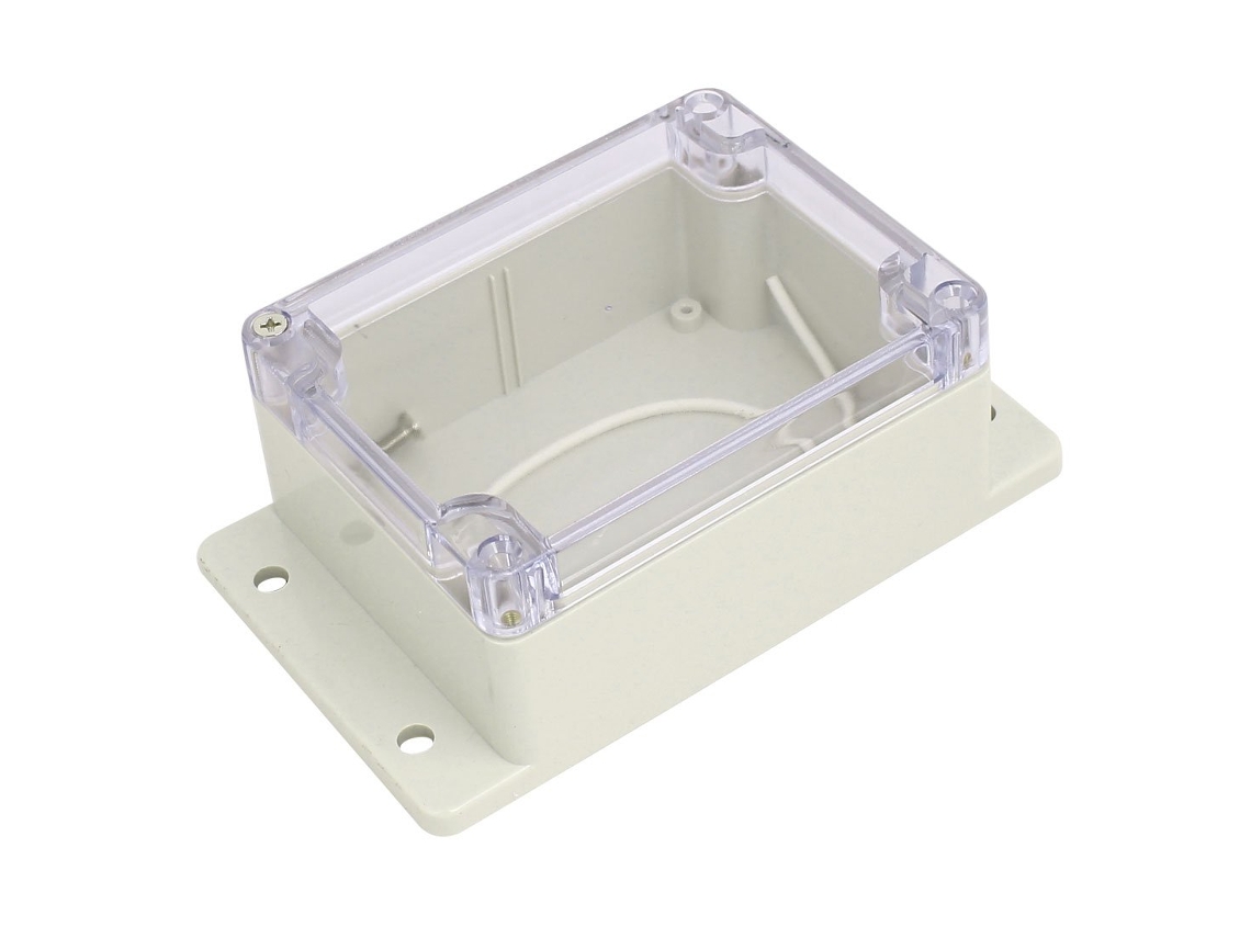 Caixa de Junção para Projeto Elétrico em Plástico Abs, À Prova Poeira, Ip65, 155 Mm X 90 55 CHABERLU