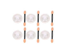 Conjunto de 6 pontas de esmalte para manicure, decoração e nail art para mulheres e homens.